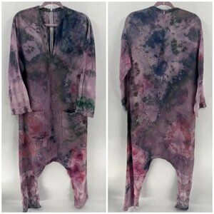 NWOT Yume Kyoto linen tide dye jumpsuit